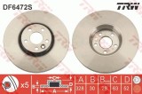 TRW DF6472S Disc frana