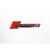 Emblema&nbsp; &quot; Supercharged &quot;culoare Rosu Cod:TS-105 Automotive TrustedCars, Oem