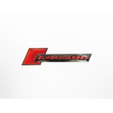 Emblema&nbsp; &quot; Supercharged &quot;culoare Rosu Cod:TS-105 Automotive TrustedCars, Oem