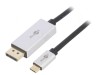 Adaptor DisplayPort 1.4 cu USB-C și HDCP 2.2, Goobay