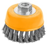 Perie Cupa Sarma Rasucita 125mm M14x2 Industrial Tolsen