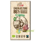 Ciocolata Neagra 86% Cacao fara Gluten Ecologica/Bio 100g