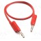 Cablu de măsurare MUELLER ELECTRIC 60V DC 32A 1,5m cu soclu axial 4mm roșu