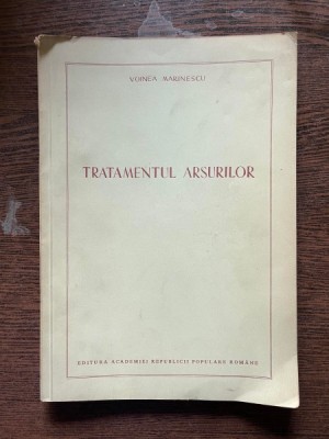 Voinea Marinescu Tratamentul Arsurilor foto