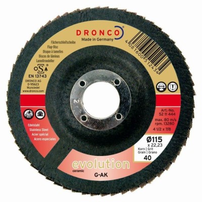 Disc lamelar G-AK, Evolution cu abraziv ceramic foto