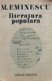 Literatura populara - Mihai Eminescu - 1977