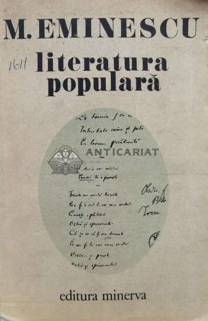 Literatura populara - 1977 - Mihai Eminescu (XX1011)
