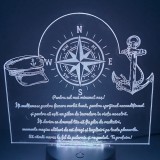Lampa 3D pentru NaE u , 16 Culori, Telecomanda E i USB, Cadou cu Mesaj