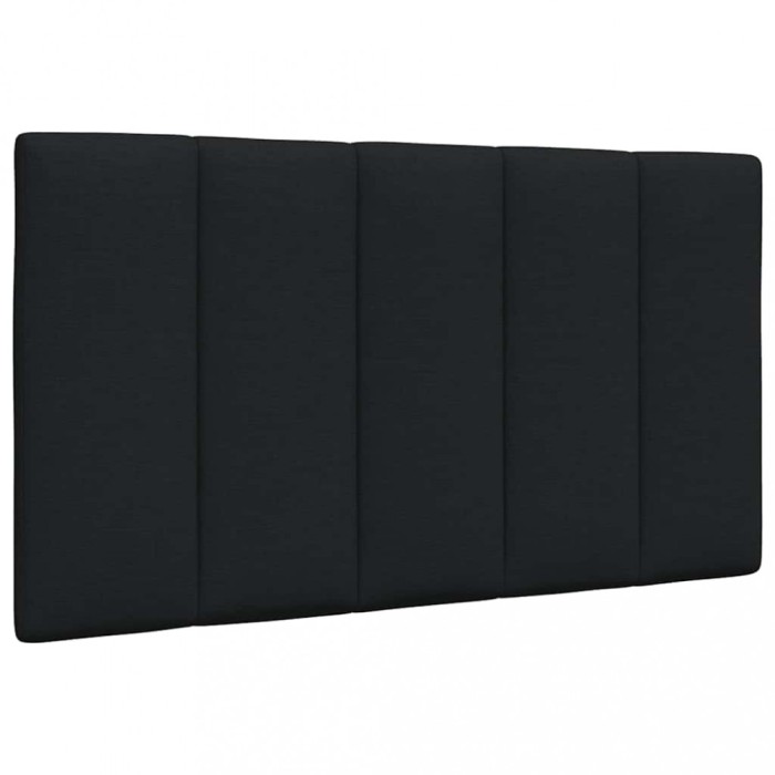 vidaXL Pernă pentru tăblie de pat, Hanko, negru, 90 cm, material textil 4019144