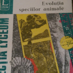 Evolutia speciilor animale