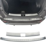 Set de 2 protectii bara spate si interior portbagaj mat premium pentru Hyundai Tucson din 2020