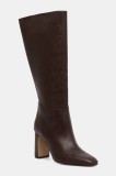 Steve Madden cizme Speedway culoarea maro, cu toc drept, 11003284