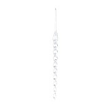 Decoratiune Craciun, tip turture, transparent, 20 cm, SD24-20-03, set 12 bucati