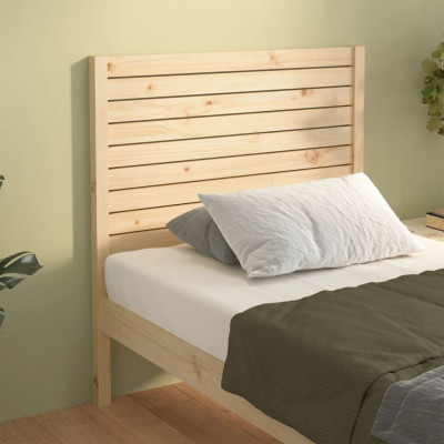 vidaXL Tăblie de pat, 81x4x100 cm, lemn masiv de pin foto
