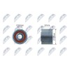 Rola intinzator curea transmisie Citroen Berlingo 1.9d 1998-2011, Xsara 1.9d 1998-2005, Jumpy 1.9d 1998-2006, 5751.46