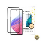 Folie de protectie Ecran WZK pentru Samsung Galaxy A54 A546 Sticla Securizata Full Glue Neagra