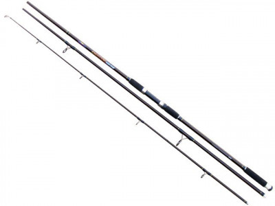 Lanseta crap fibra de carbon Baracuda Mustang II 3.9 m A: 3.5 lbs 3 tronsoane foto