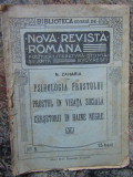 PSIHOLOGIA PROSTULUI, PROSTUL IN VIATA SOCIALA - N. Zaharia - 1911, 46 p.