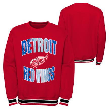 Detroit Red Wings hanorac de copii Classic Blueliner Crew Neck - Dětsk&eacute; XL (14 - 16 let)