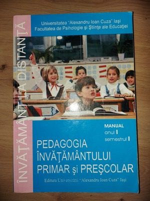 Pedagogia invatamantului primar si prescolar Manual foto