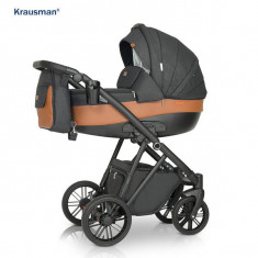 Krausman - Carucior 3 in 1 LEXXO Black Caramel foto