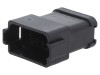 Conector Cablu-Cablu Tata BULGIN 12 Pini IP68 PX0106P12ABK Negru