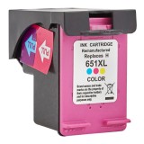 Cartus Imprimanta Printhead HP-651C Remanufacturat Color Compatibil HP Deskjet Ink Advantage 5575 5645