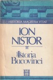 ION NISTOR - ISTORIA BUCOVINEI