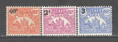 Madagascar.1924 Porto:Cladirea Administrativa Tananarivo-supr. SM.187 foto