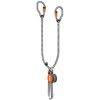 Lonja Via Ferrata PETZL Scorpio Vertigo, Alpinism, Carabiniere Ergonomice, Brat Scurt Odihna, 365g, CE EN 958, UIAA