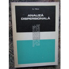 Ion Vaduva - Analiza dispersionala