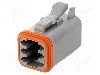 Conector auto, AT, 6 pini, AMPHENOL - AT06-6S