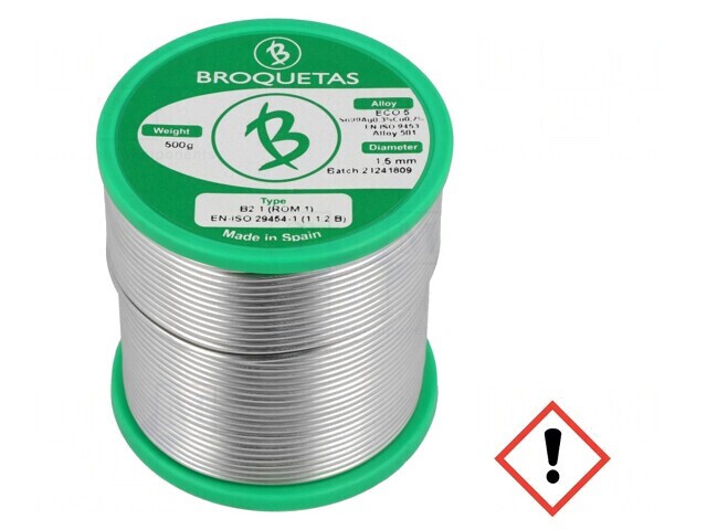 S&acirc;rmă de lipit fără plumb 1,5mm 0,5kg