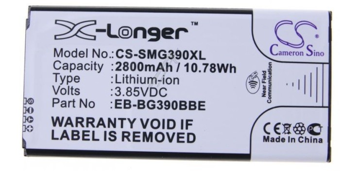 3,85V-2800MAH ACUMULATOR LI-ION GALAXY XCOVER 4 (SM-G390)