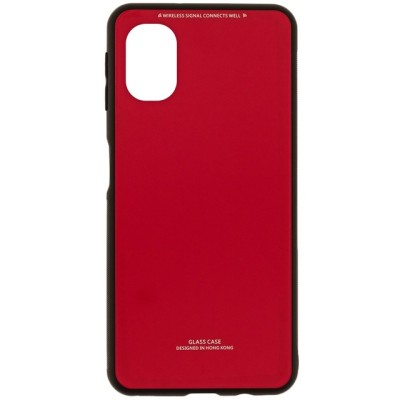 Husa SAMSUNG Galaxy S20 Ultra - Glass (Rosu) foto