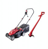 RAIDER Set masina de tuns gazonul 1600 W lama 36 cm plus un trimmer de gazon 250 W lama 25 cm RD-LMGT01, Raider Power Tools