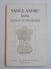 INDIA VAZUTA SI NEVAZUTA de VASILE ANDRU 1993