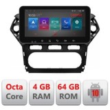 Navigatie Ford Mondeo 2010-2014 I-MONDEO-CLIMA 4+64 ecran 10.33&quot; Android Waze USB Navigatie Internet Youtube CarStore Technology