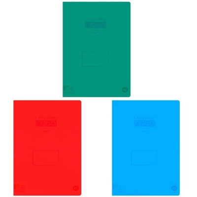 Set 5 caiete A5 48 file cu coperta PP-DR, 7Toys foto