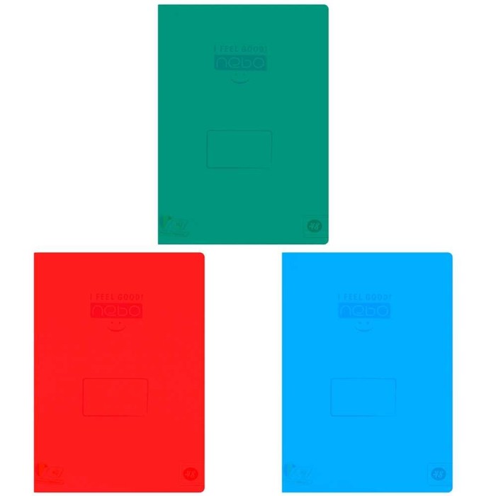 Set 5 caiete A5 48 file cu coperta PP-DR, 7Toys