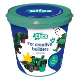 Joc de construit Clics Lumea dinozaurilor 6 in 1 Clicstoys 141 piese
