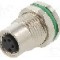 Conector M8, 4 pini, clasa etanseitate IP65, IP67, DEGSON ELECTRONICS - SP-M8A-04P-FF-SF7001-00A(H)