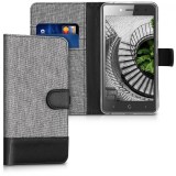 Husa pentru ZTE Blade L7, Textil, Gri, 43442.25, Kwmobile