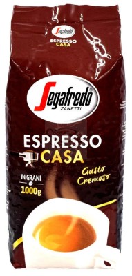 Cafea boabe Segafredo Espresso Casa Gusto Cremoso pachet 1kg foto