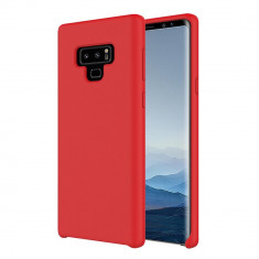 Husa pentru Samsung Note 8 Red Slim Liquid Silicone foto