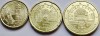 Set 3 monede 10, 20, 50 cents 2019 Austria, unc, km#3139-3141, Europa