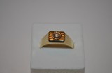 INEL AUR 18K + 1 Diamant = 0.40ct - Unisex - Marimea 63.5 + Certificat !