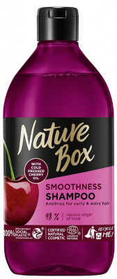 Sampon, Nature Box, Cu Ulei De Cirese, 385 ml foto