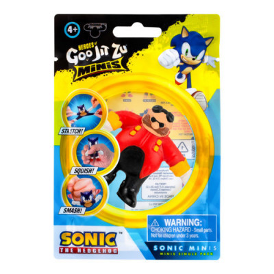 Figurina elastica Goo Jit Zu Minis Sonic- Mr Eggman 42824-42833 foto