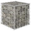 Gossi gabion cub strat inaltat, 30 x 30 x 30 cm, sarma de otel